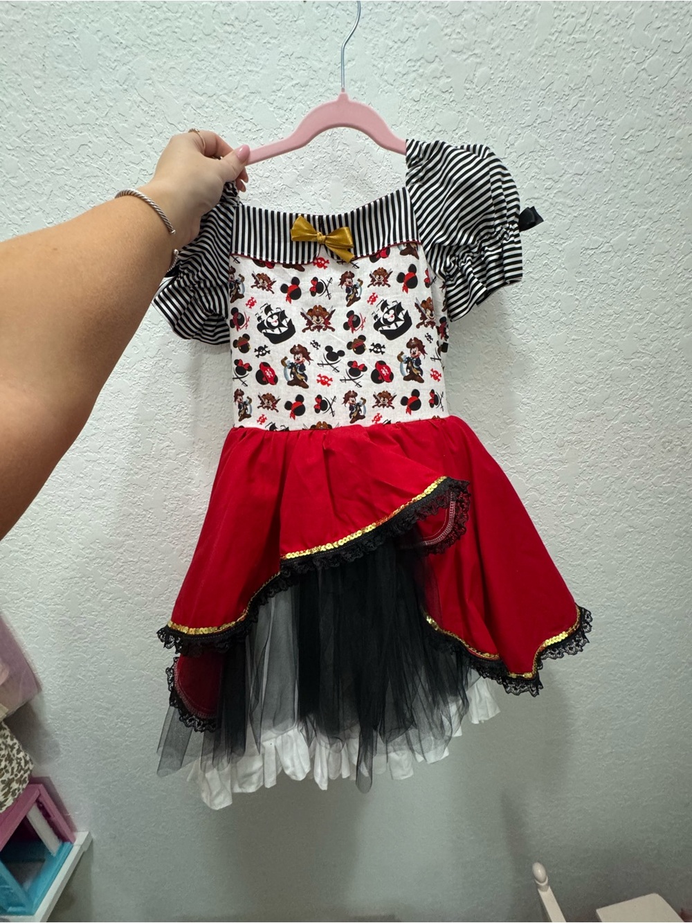 Little fox trot Mickey pirate dress